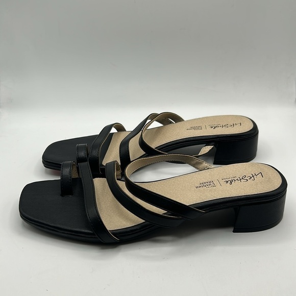Life Stride Black Jasmine Soft System Strappy Sandals Size 11 New with tags! - Picture 3 of 7
